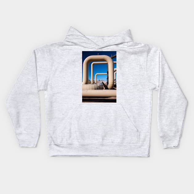 Geothermal power plant, USA (C021/7033) Kids Hoodie by SciencePhoto